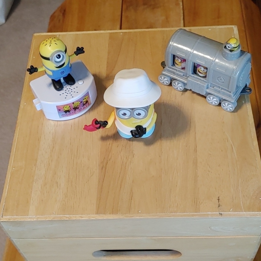 McDonalds Minion Toys